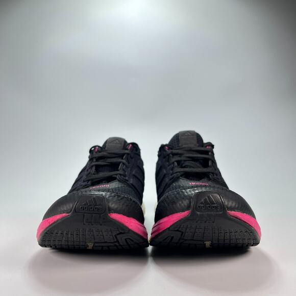 Adidas Supernova Glide 8 Boost Black Pink Running Shoes AF6557 Women's Size 9 - Picture 2 of 10